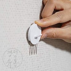 경성 똑또기핀 말풍선 2P 10개 벽걸이행거 후크핀