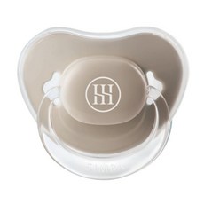 SIMBA 辛巴 柔軟矽膠安撫奶嘴 透氣孔設計, 耐咬較大型6m+ (長牙期嬰兒適用), 杏茶, 1個