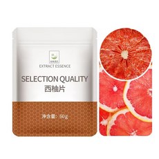 설탕을 첨가하지 않은 물에 담가둔 미치겐 타니모토 건조 파파야 조각 신선한 건조 과일 파인애플과 배 조각으로 과일차를 마신다, 자몽 60g, 1개