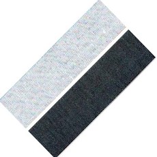 [청라핸즈] 접착허리 벨트심지 30mm (12-043), 블랙, 1개