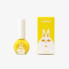 [에스키즈] 레시피박스 아동 주니어 키즈 수성 매니큐어 (쁘띠옐로우), NA-005-PETITE YELLOW, 1개