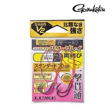 가마가츠 GH-V2 사쿠라 앵환 커스텀 훅 타이라바 참돔바늘, OGN030 S, 1개
