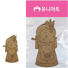 키즈초이스협력사 키즈초이스 도매유니아트 1000 팬시우드46번 (P0000DSH)공작 만들기 공예 미술놀이 유아미술