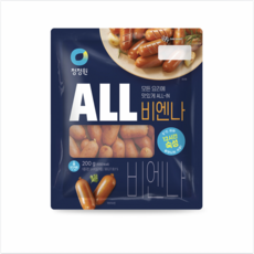 청정원 ALL 비엔나, 4개, 200g
