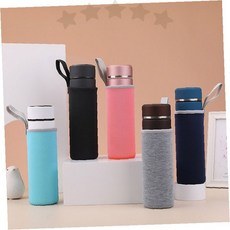 보온 보냉 텀블러 휴대 파우치 소재 물병 커버 보틀 케이스 보호 가방 휴대용, 스카이블루