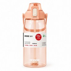 DODGE On and On 運動水壺 1500ml Tritan材質 不含雙酚A, 櫻花粉, 1個