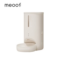 【DC寵物有發票】 meoof 蛋捲餵食器4L Wi-Fi版／視訊版 寵物餵食器 自動餵食器 視訊餵食器 C002, 1個, 1#單碗【Wi-Fi版】