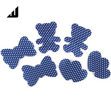 패드 2개 헤어 고정 세트 찍찍이 스타일링 미용 액세서리 케어 관리 제품 용품 악세사리