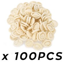 일회용 라텍스 고무 파우더 프리 손가락 보호대 끝 보호 장갑 시계 전자 제품 수리 도구, 1개, 2. White x100PCS