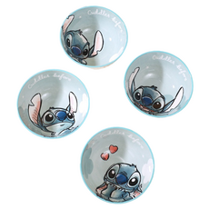 StarR 디즈니 시리즈 스티치 밥공기 세트, 1세트, 블루