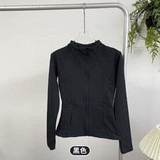 加絨加厚緊身運動上衣外套 晨跑瑜伽服