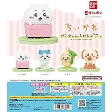 4종세트) 반다이 치이카와 먼작귀 비넷 프렌즈 2탄 가챠 가샤폰 캡슐 ㅋㅋㅋ, 1개