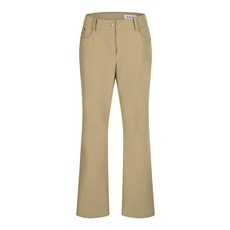 벤제프 벤제프 여성 뒷포켓 포인트라벨 부츠컷 팬츠 BQ1MWSL503-BG_IC