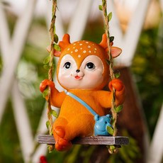 토끼 야외 정원 조경 장식 인테리어 소품, 1개