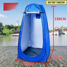 간이천막 사각천막 미니 대기실 간이 행사용 바람막이 100x100x150cm 블랙, 기본 사용 인원, 90 단일문 90x186cm 원단 4면