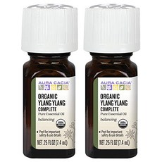 아우라카시아 밸런싱 퓨어 에센셜 오일 일랑 일랑 컴플리트, 7.4ml, 2개
