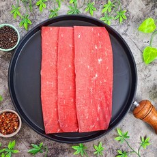 호주산 소고기 홍두깨살 육포용고기 육전용 육회용 헬스고기 500g, 1