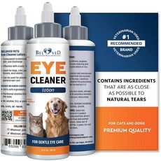 모든 반려동물용 아이워시 드롭은 핑크 아이 알레르기 증상 감염 및 콧물 건조한 눈을 완화합니다 - 통증 없는 치료로 찰과상 자극 및 결막염 예방에 도움, 모든 반려동물용 아이워시 드롭은 핑크 아이, 알레르기, 1개