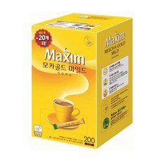맥심 모카골드 마일드 커피믹스, 12g, 200개입, 1개