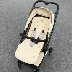 경자세상 유모차풋워머 유모차풋머프 유모차용 보온, 1개, 드림베어 면 패드