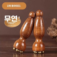 두피괄사 괄사 문어 마사지기 무도장 1개, B. 연꽃씨앗 마사지기 2개
