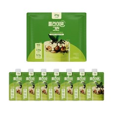 플라이밀 단백질 쉐이크 그린 파우치 녹차 말차 라떼 맛, 45g, 7개 45g, 7개
