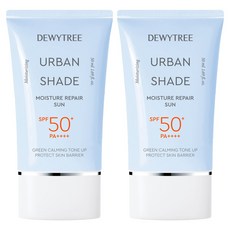 듀이트리 어반 쉐이드 모이스처 리페어 선크림 SPF50+ PA++++, 50ml, 2개