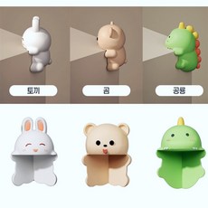 한스밀 어린이 안전 푹신한 동물 캐릭터 코너 가드 책상 모서리 가드, 공룡