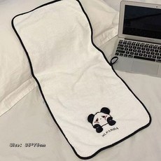 可穿式浴巾 居家吸水速乾 浴裙袍 附可愛裝飾, 毛巾【1條裝】,35*75cm