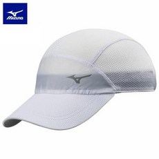 미즈노 러닝 포케터블 캡 유니섹스 화이트, 1개