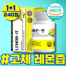 NutriNote 레몬잇 고체 레몬즙 레몬정, 2박스, 120회분