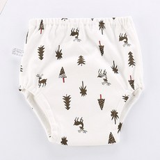 지피키즈 남아 여아 캐릭터 배변훈련팬티 7종, 사슴, 2개