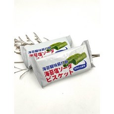 ｛電子發票｝好吃零食小舖 味覺百撰 海苔鹽味蘇打餅 600克/量販包3公斤 產地馬來西亞, 1袋