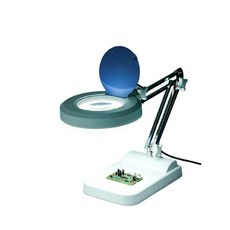 탁상용 확대경 LED 스탠드 돋보기 조명 작업용 고배율 공업용 독서용, X01-5 업글 10x 127mm 120LED