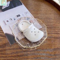 本町萌寵 迷你洞洞鞋 鸚鵡啃咬玩具 解悶玩具 #洞洞鞋#啃咬玩具#解悶玩具#鸚鵡玩具#鸚鵡洞洞鞋, 白色, 1個