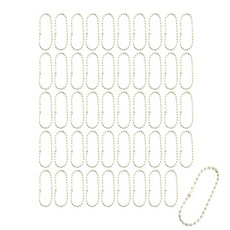 칼라군번줄 WDS, 50개, 베이지