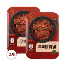 가마치 밀리원 무뼈 닭발 매운맛, 2개, 160g