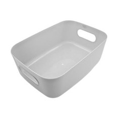 플라스틱 보관용기 소형 그레이 장통 용기 미니 박스 용품 정리 함 음식 장소 통 세트, 본상품