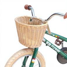 藤編前置車筐, 柳條色小號19*14*13cm, 1個
