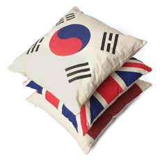 앤틱한 스타일 국기 쿠션, 캐나다