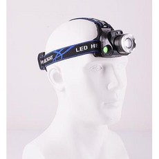 T6 LED 頭燈 伸縮聚焦 戶外照明, 1個, 送電池送充電線 數量有限快搶, Black