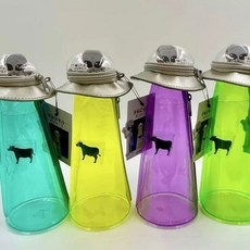 파우치 필통 문구 색연필 녹색 필통 UFO 1개 형광 대용량 투명 연필, 형광 녹색 외계인 필통