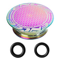 고무 밴드 크랭크 커버 방지 사이클링 퇴색 자전거 부품, 4. Colorful, 색상: 3. Colorful, 1개