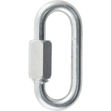 커트 82610 나사형 빠른 연결 안전 체인 후크 카라비너 클립 지름 14인치 4400파운드 강도, 1개