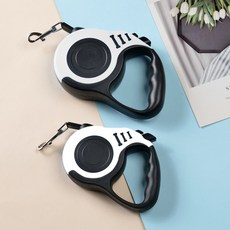 캣도그 강아지 자동 리드줄 꼬임방지, 1개, 화이트