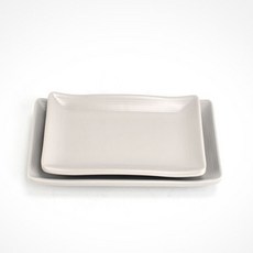 [GE가은스토어] 세빗살 사각생선접시 반찬그릇 생선구이접시 멜라민찬기 식당접시, 세빗살 사각생선접시 DS-7720