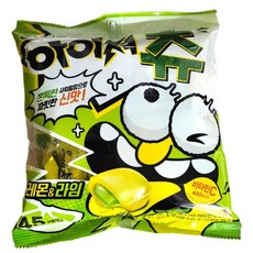 오리온 아이셔 츄 레몬앤라임 짜릿한 신맛, 9개, 193.5g