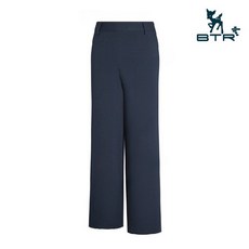 BTR 비티알 BTR 골프 여름 여성용 린넨 와이드 핏 8부 바지_SC