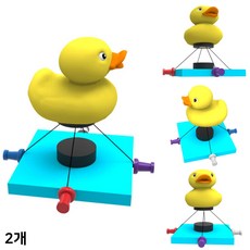 공중부양 자석 오리 만들기 자기부상 실험 마그넷 자기력 척력 과학실험 DIY (2인용)