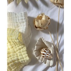 오가닉 모슬린거즈행주, 레몬, 1개